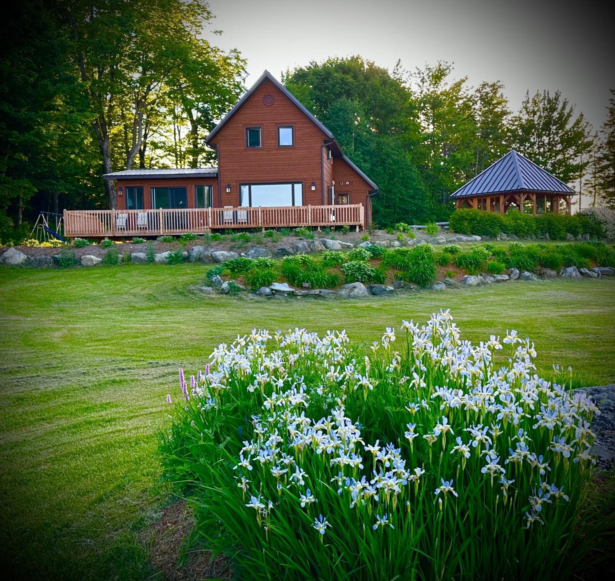 Villa Domaine Gagnon Saint Sebastien Esterno foto
