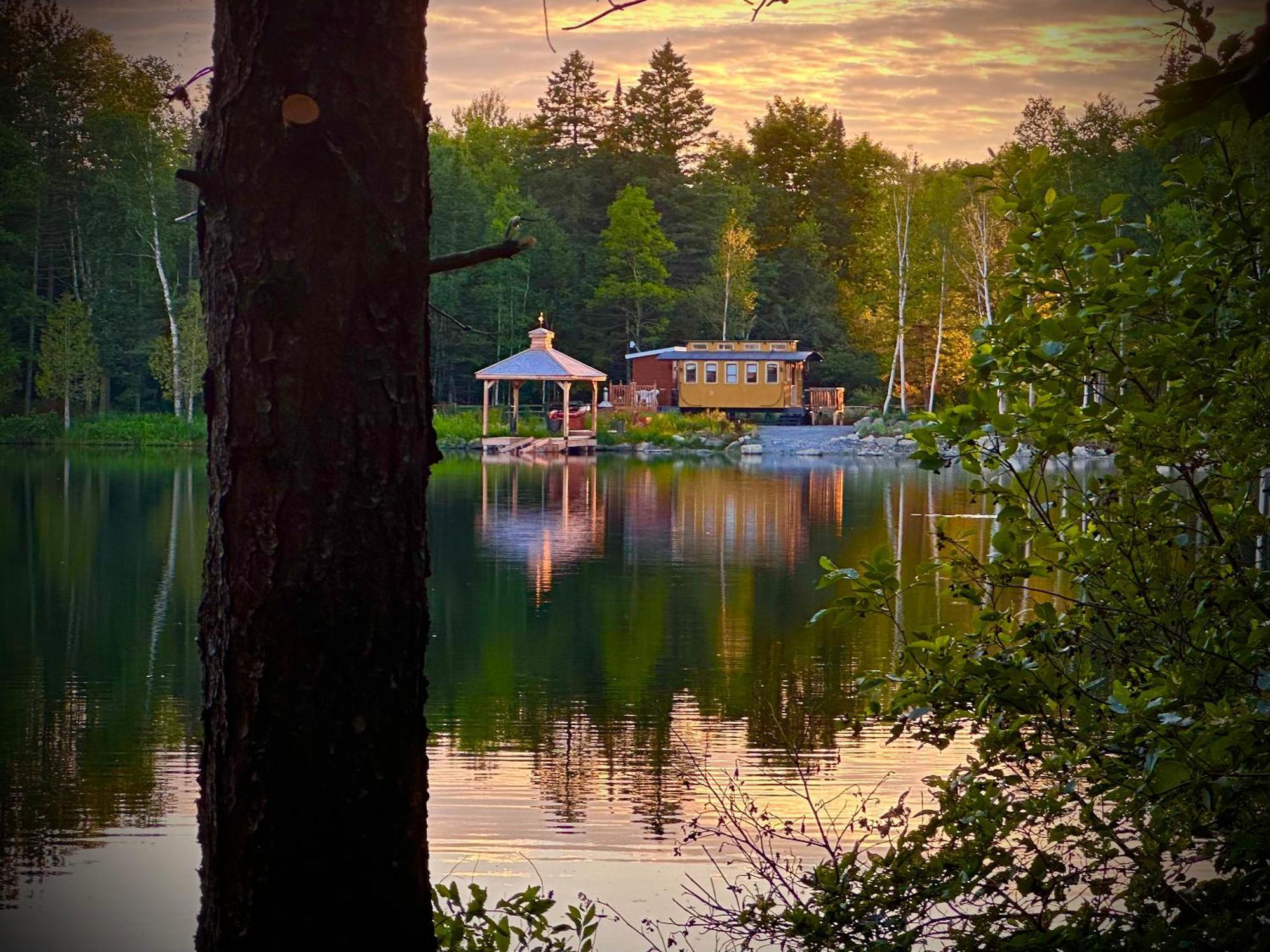 Villa Domaine Gagnon Saint Sebastien Esterno foto